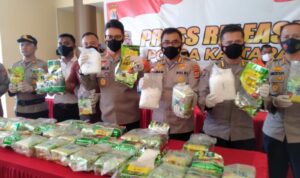 47 Kg Sabu Gagal Diselundupkan ke Palu, Polda Kaltara Tangkap Tiga Pelaku