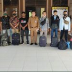 25 Warga Sepaku Ikuti Pelatihan Juru Ukur Tanah dan Operator di Medan dan Samarinda