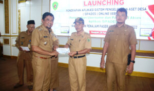 Plt Bupati PPU Hamdam Luncurkan Penerapan Aplikasi SIPADES, Ini Tujuannya