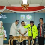 Gubernur Zainal Buka Kerjurnas IV Domino Indonesia 2023 di Tanjung Selor