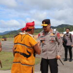 Kapolda Kaltara Cek Kesiapan Anggota Polri di Perbatasan Hadapi Pemilu 2024