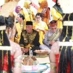 Ritual Biduk Bebandung Sambut Hari Jadi Kabupaten Bulungan