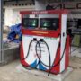 Keberadaan dispenser pengisian BBM di toko-toko kelontong.