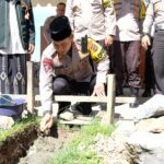 Kapolda Letakkan Batu Pertama Masjid Nur Aryyaguna