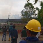 Sejumlah Ruang Kelas SD 022 Sepan Hangus Terbakar