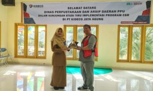 Dinas Perpustakaan dan Arsip PPU Studi Tiru di PT Kideco, Ini Hasilnya