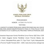 KPU Pusat Umumkan Komisioner KPU di Kaltim yang Terpilih, Berikut Nama-namanya