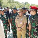 Didampingi Pj Bupati PPU, Menhan Prabowo Tinjau Kesiapan Upacara HUT RI di IKN
