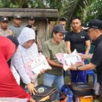 Pj Bupati Makmur Marbun Curhat hanya 4 Jam Istirahat saat Tengok Korban Banjir di Babulu PPU