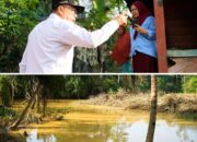 Agenda Akmal Malik, Bertemu Warga Minta Restu Bangun Tanggul Banjir Sepaku Penajam Paser Utara