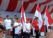 Pj Bupati Pimpin Kirap Bendera Merah Putih, Harap Kemendagri Gelar Event Nasional di PPU