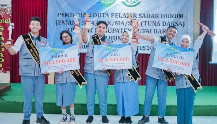 Mencari Duta Pelajar Sadar Hukum 2024 di Kutai Barat Kaltim, Berpeluang Raih Beasiswa