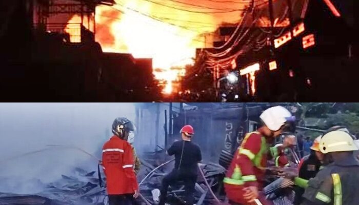 Kronologi Kebakaran Besar di Sengkotek Samarinda, 9 Truk Pemadam Diterjunkan