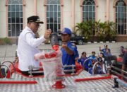Pj Bupati PPU Serahkan 6 Unit Mobil Damkar, Marbun: Lebih Mudah bila Ada Kebakaran