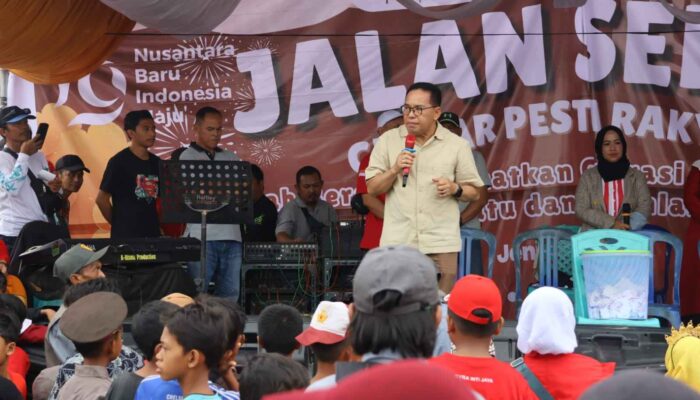Hadiri Jalan Sehat, Marbun Tegaskan UMKM Wajib Dapat Tempat Terbaik dan Perhatian