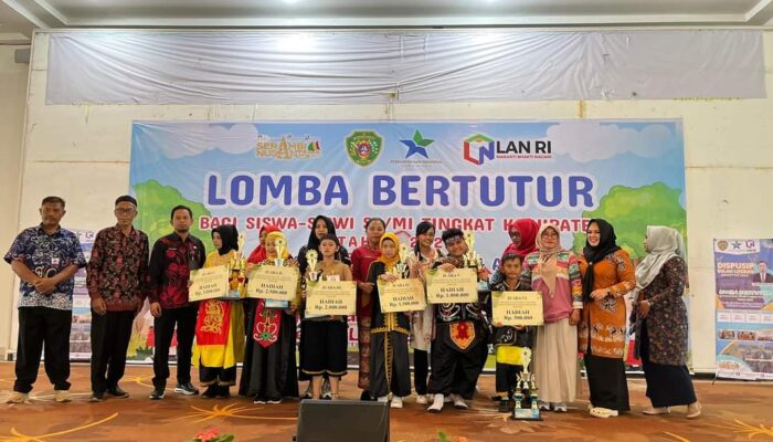 Dispusip PPU Gelar Lomba Bertutur Awali Kampanye Bulan Literasi