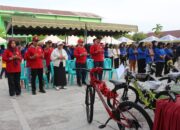 Jalan Santai dengan UMB, Bupati Berau Kampanyekan Hidup Sehat