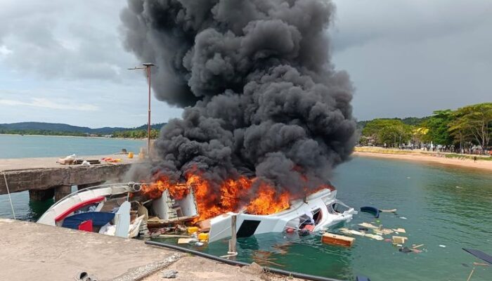 Kronologi Terbakarnya Speedboat Kampanye hingga Tewaskan Cagub Maluku Utara Benny Laos