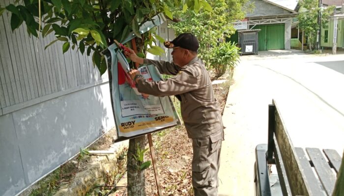 Satpol PP Samarinda Mulai Bergerak, Razia Pembersihan Algaka Pilkada 2024
