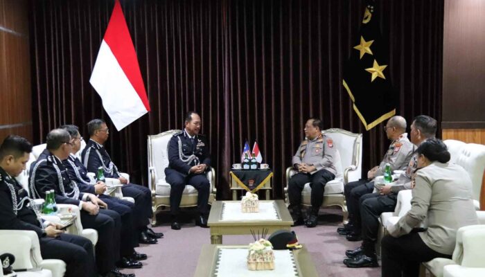 Perkuat Sinergi Perbatasan, Polda Kaltara Terima Kunjungan Delegasi Polis Diraja Malaysia
