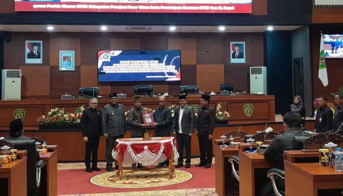 DPRD PPU Bahas Enam Raperda, Termasuk Pertanian Organik dan Pendidikan Kepramukaan