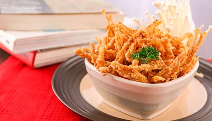 Resep Jamur Enoki Goreng Crispy, Menu Buka Puasa Praktis yang Kaya Akan Nutrisi