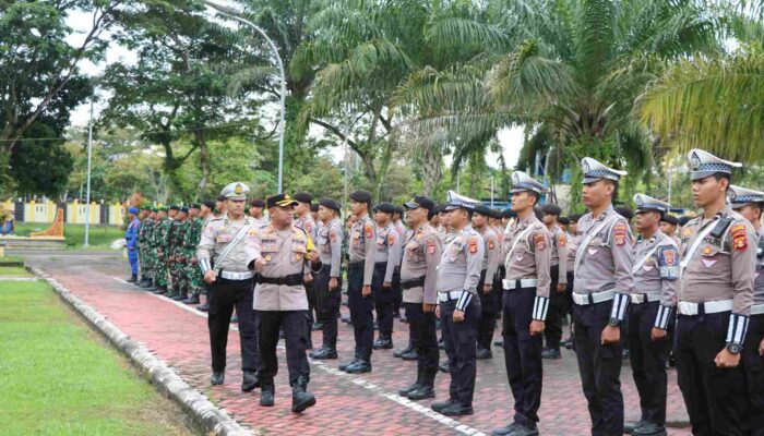 Polres PPU Gelar Apel Pasukan Operasi Ketupat 2025, Fokus Pengamanan Arus Mudik dan Balik Lebaran