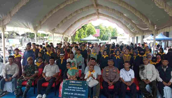 Pama Persada Nusantara Ajak 210 Anak Yatim Berwisata Belanja, Bagikan Voucher Rp500 Ribu