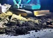 Jalan Poros Berau-Bulungan Menurun, Solusi BBPJN Pemotongan Ketinggian agar Rata 