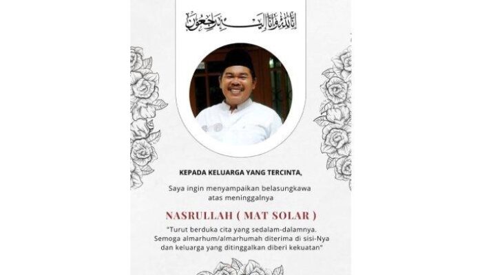Mat Solar Meninggal Dunia, Aktor Ikonik Bajaj Bajuri Tutup Usia di 62 Tahun