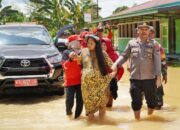 Air Laut Pasang Turut Mendorong Banjir di Berau Kaltim Belum Segera Surut