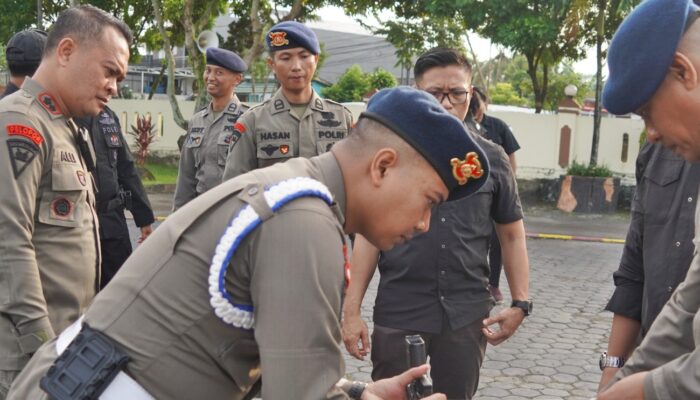Razia Mendadak Kepemilikan Senjata Api Personel Brimob Polda Kaltim di Balikpapan