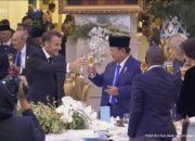 Viral Diduga Minuman Alkohol di Jamuan Makan Malam Macron-Prabowo, Begini Penjelasan Istana
