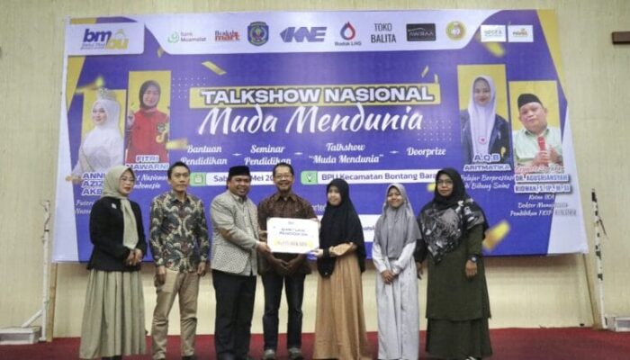 LAZ BMBU Salurkan Bantuan Pendidikan Rp125 Juta untuk Siswa Kurang Mampu di Bontang
