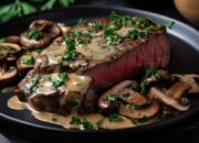 Olahan Daging Sapi Kurban, Simak Resep Beef Steak Mushroom Sauce ala Restoran yang Praktis dan Enak