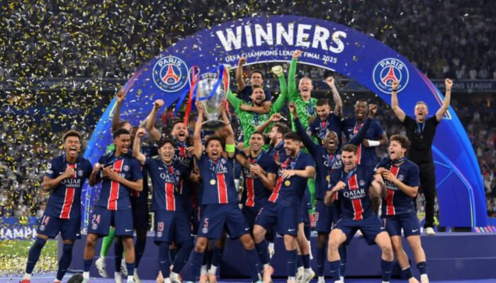 PSG Juara Liga Champions usai Permalukan Inter Milan Skor 5-0