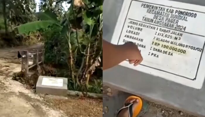 Viral Bocah di Ponorogo Review Jalan Desa Rp 190 Juta, Warganet Beri Pujian: Generasi Emas Ya Ini