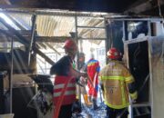 Asrama TNI di Balikpapan Kaltim Terbakar, Api Berkobar Membesar