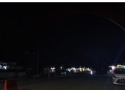 Tugu Selamat Datang Bontang Gelap Tiga Hari, Warga Keluhkan Risiko Kecelakaan