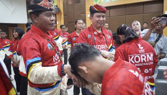 Gubernur Lepas Kontingen Kaltara ke Fornas VIII NTB, Optimistis Dulang Medali Lebih Banyak