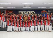 Wagub Kaltara Semangati dan Janjikan Bonus Kontingen Taekwondo Kaltara Berlaga di Kejurnas Bayang Cup