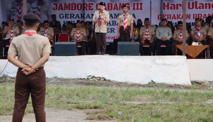 Sekda Tohar Minta Pramuka Jadi Pilar Ketahanan Bangsa di Era Digital di HUT ke-64