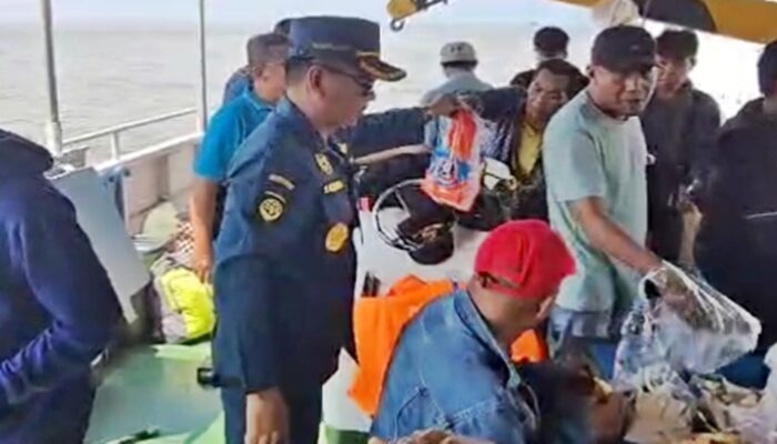 Kronologi Kapal Sabuk Nusantara 89 Tabrak Tongkang di Muara Mahakam Kaltim, Segera Investigasi