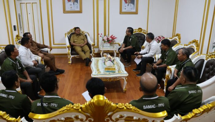 ‎Bupati PPU Terima Audiensi Bamag, Dorong Sinergi Jaga Kerukunan Umat Beragama