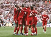 Drama 5 Gol di St James’ Park, Liverpool Tumbangkan Newcastle yang Kehilangan Satu Pemain