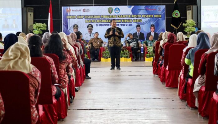 ‎Bupati PPU Buka FGD Penguatan Karakter dan Program Makan Bergizi Gratis