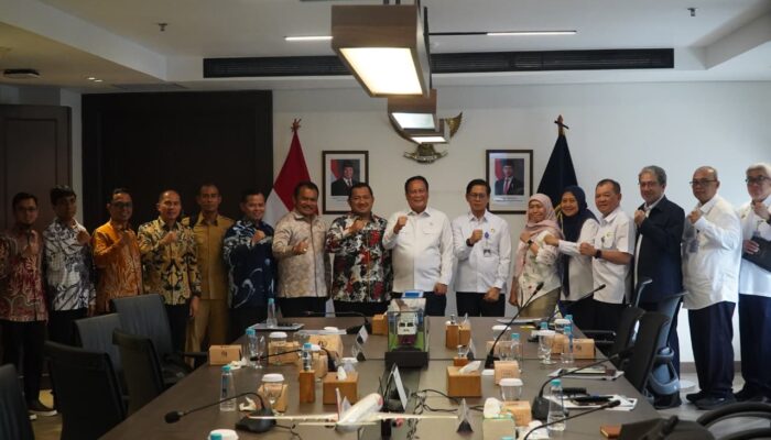 ‎Bupati Mudyat Noor Audiensi ke Kemenhub, Bahas Bandara Komersial dan Revitalisasi Pelabuhan Buluminung
