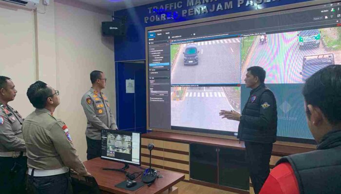 Korlantas Polri Tinjau Kesiapan ETLE di PPU, Kapolres: Dorongan Tingkatkan Layanan Modern