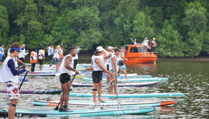 Keseruan Festival Dayung Manggar 2025 di Balikpapan, Dihadiri Peserta dari 5 Negara 