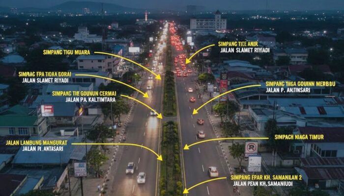 Sambut Tahun Baru 2026, Kawasan Teras Samarinda Bakal jadi Area Car Free Night